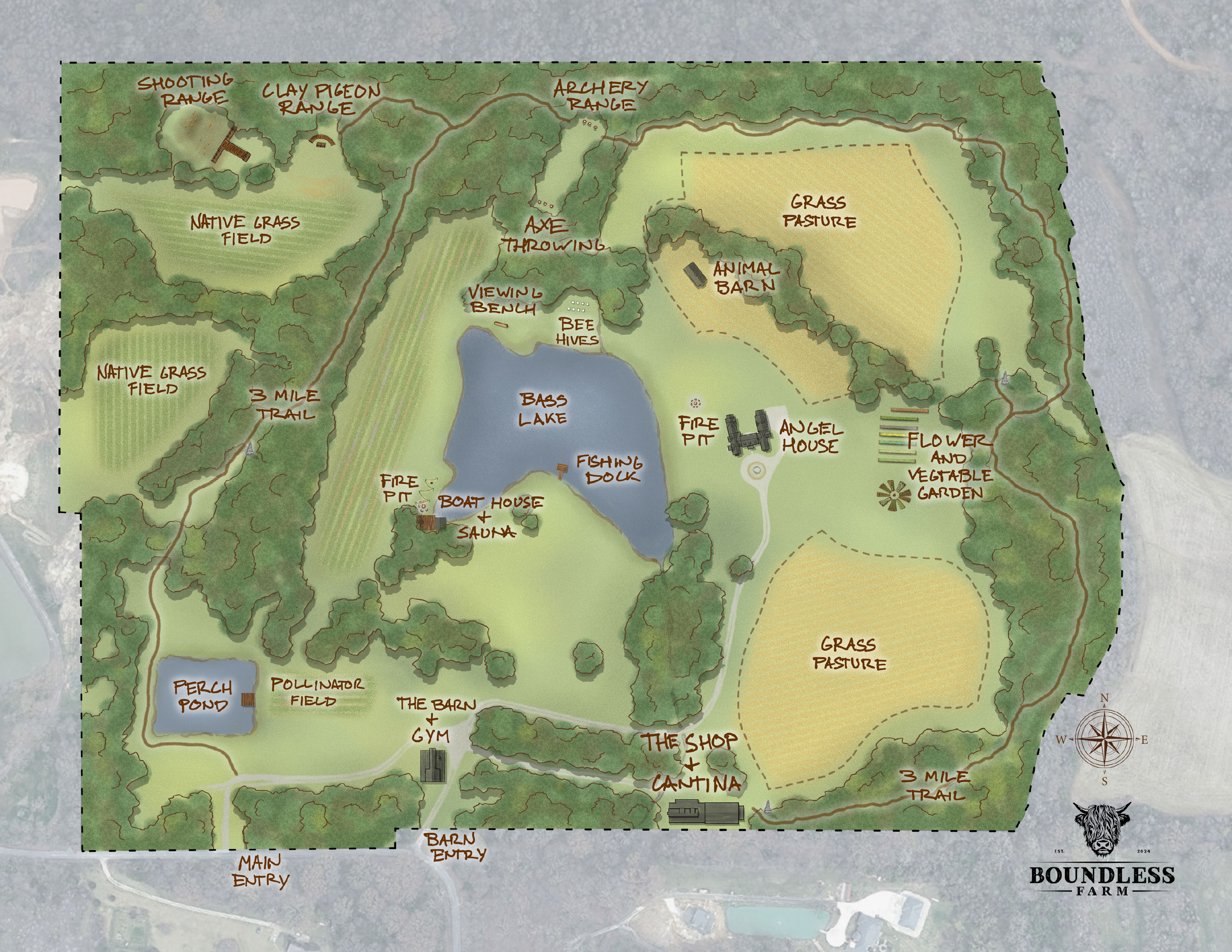 Boundless Farm Map